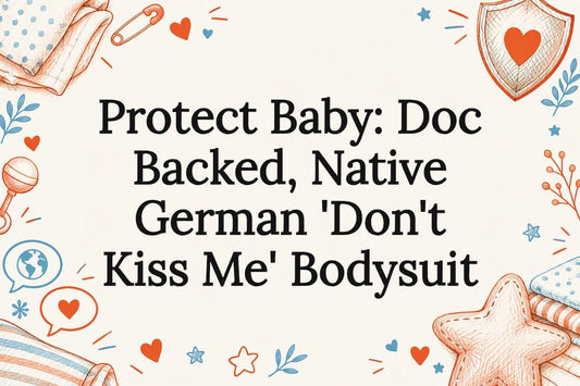 Decorative baby safety title card