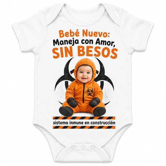 Biohazard Cuteness Bodysuit — Spanish
