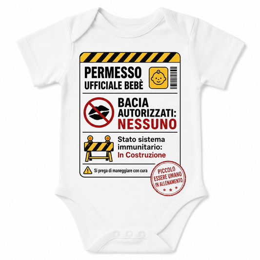 Authorized Kisses: None Bodysuit — Italian